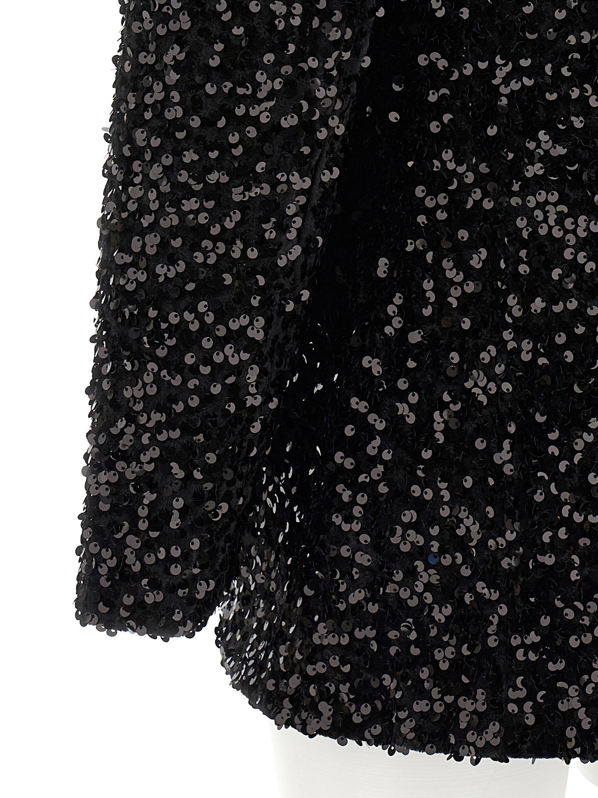 LE TWINS Schwarzer Blazer aus Polyester