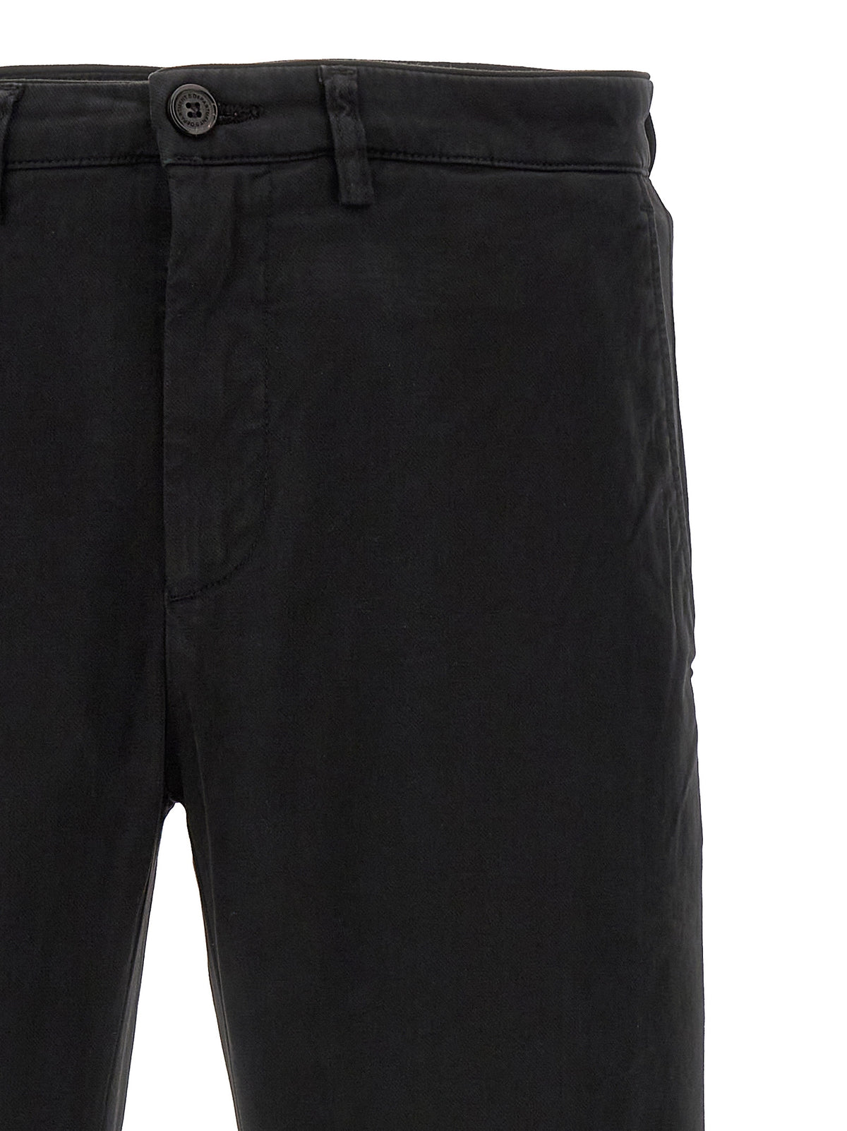 Department 5 Schwarze Baumwoll-Freizeithose