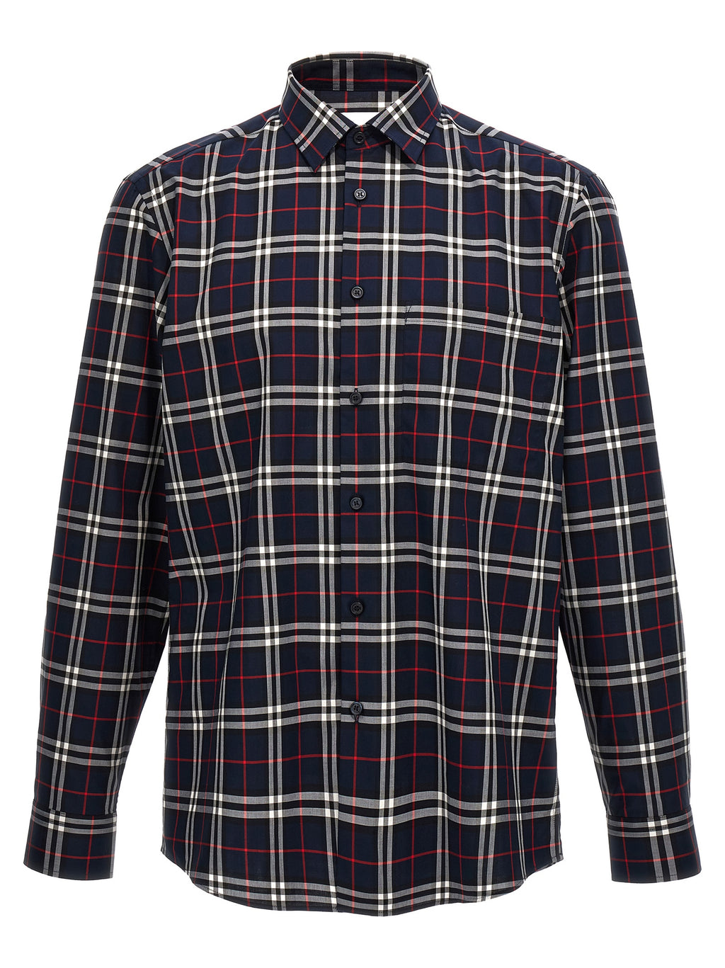 Burberry Blaue Baumwollbluse