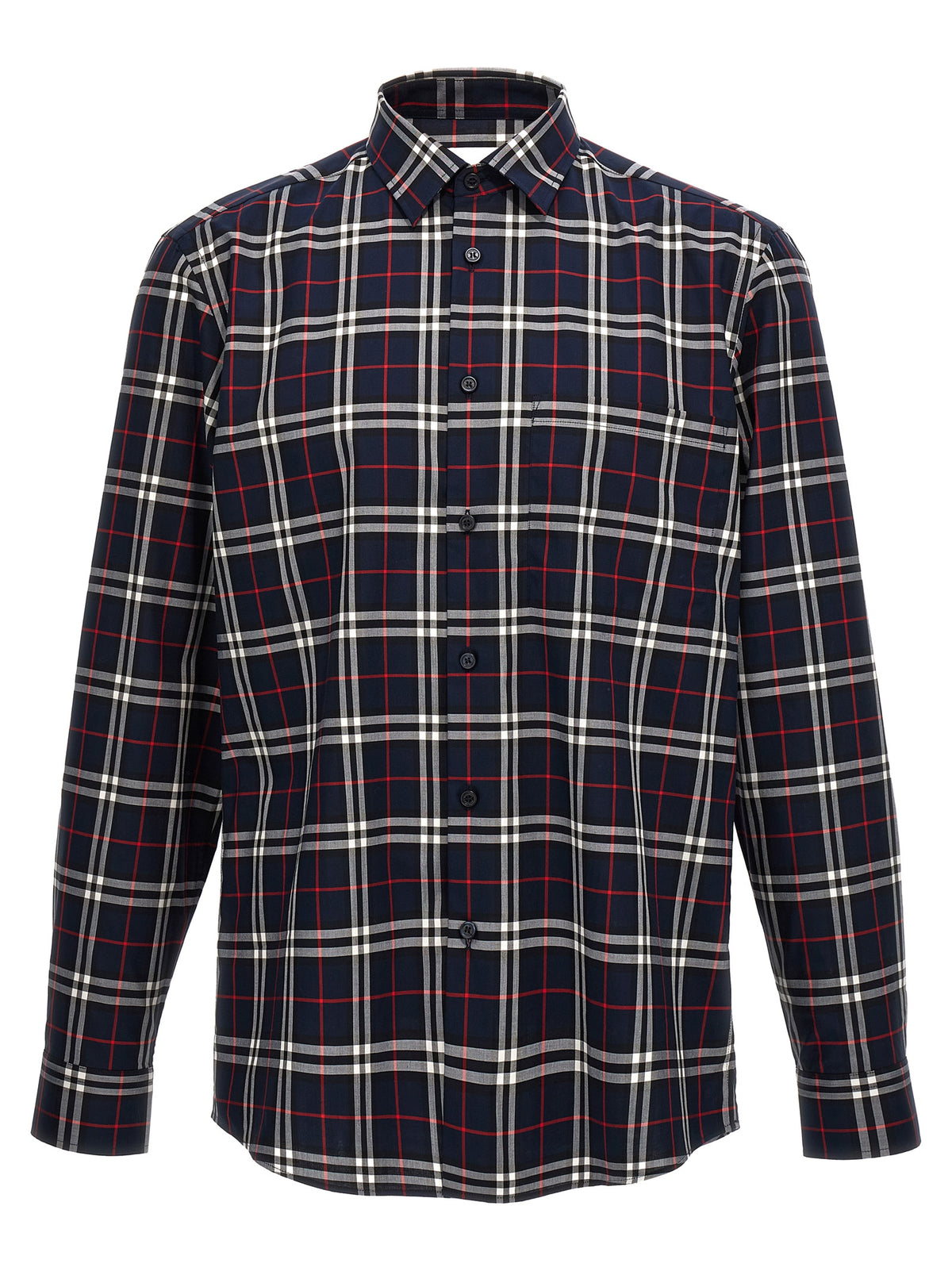 Burberry Blaue Baumwollbluse