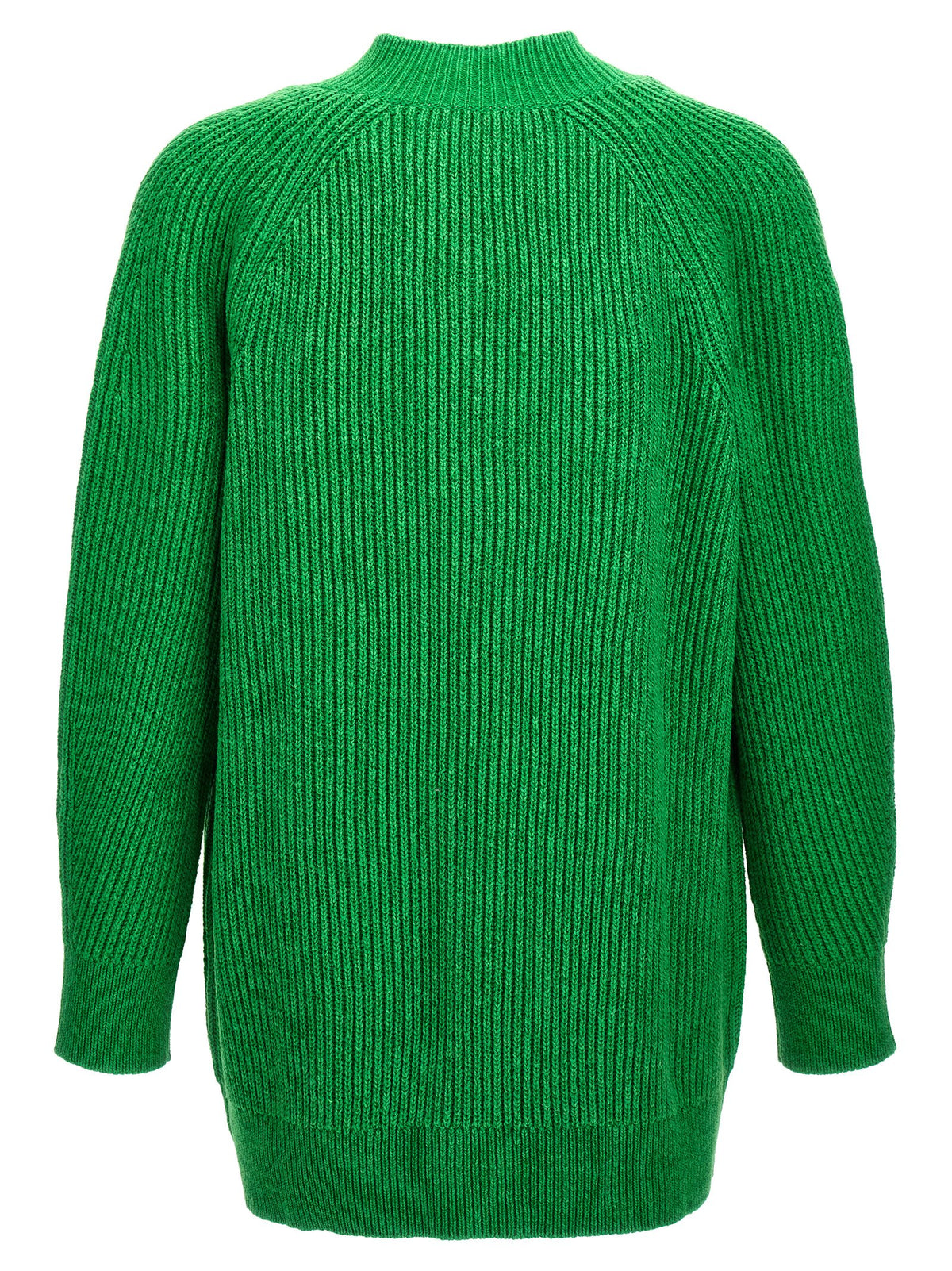Jil Sander Baumwoll-Cardigan in Zweifarbenoptik