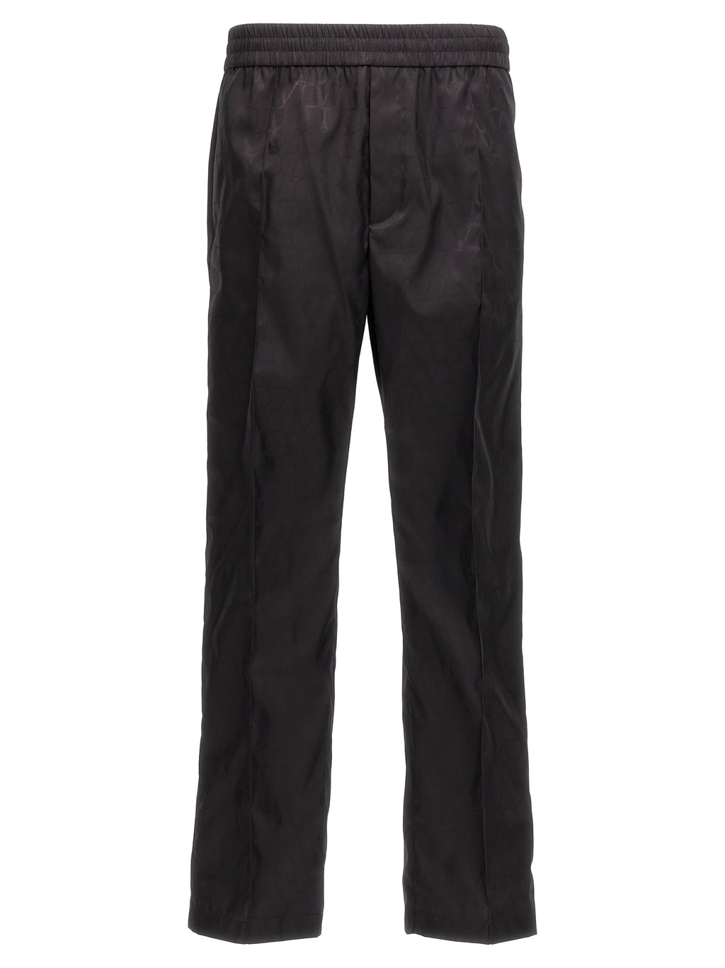 Valentino Garavani Schwarze Polyamid-Freizeithose