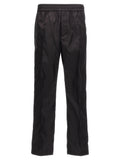 Valentino Garavani Schwarze Polyamid-Freizeithose