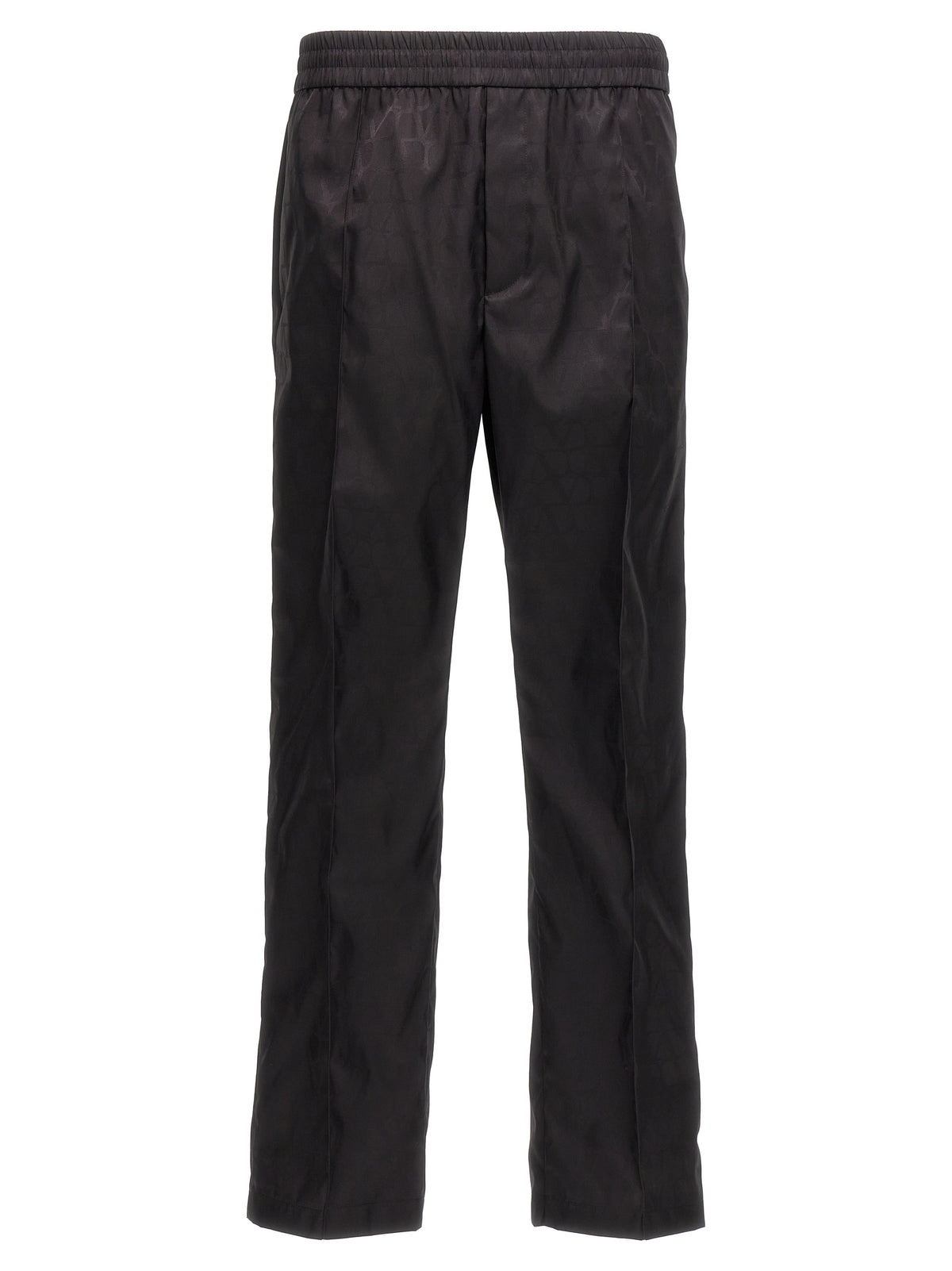 Valentino Garavani Schwarze Polyamid-Freizeithose