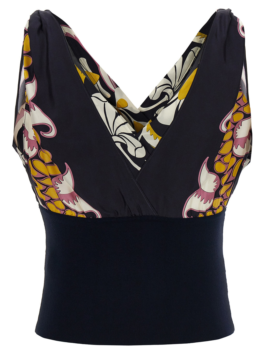 Tory Burch Schwarze Seiden-Tanktops