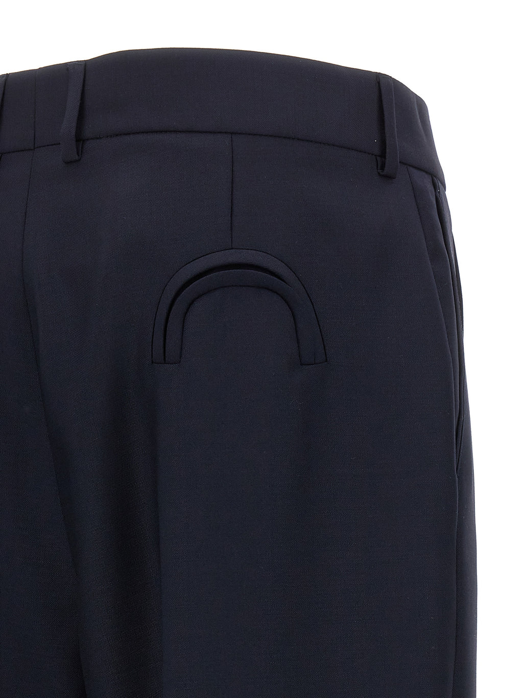 Blazé Milano Blaue Hose aus reiner Schurwolle