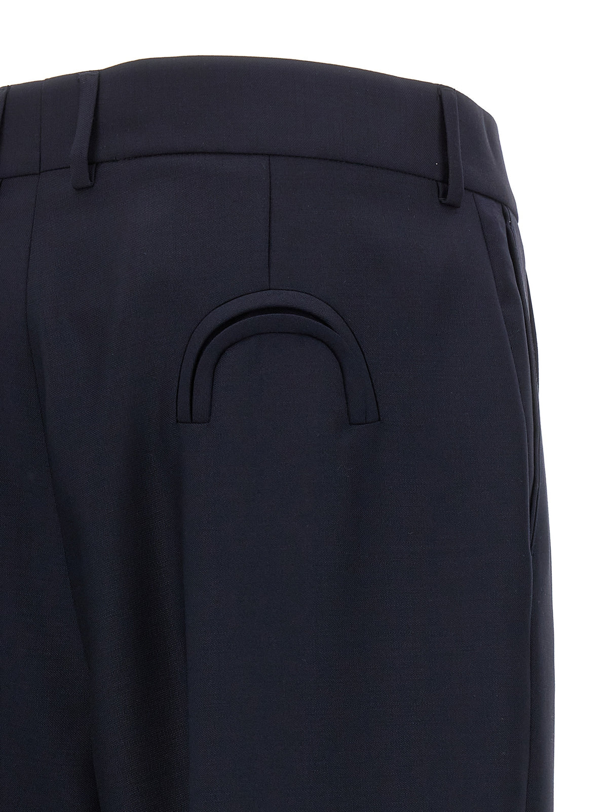 Blazé Milano Blaue Hose aus reiner Schurwolle