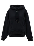 Off-White Schwarzer Baumwoll-Hoodie