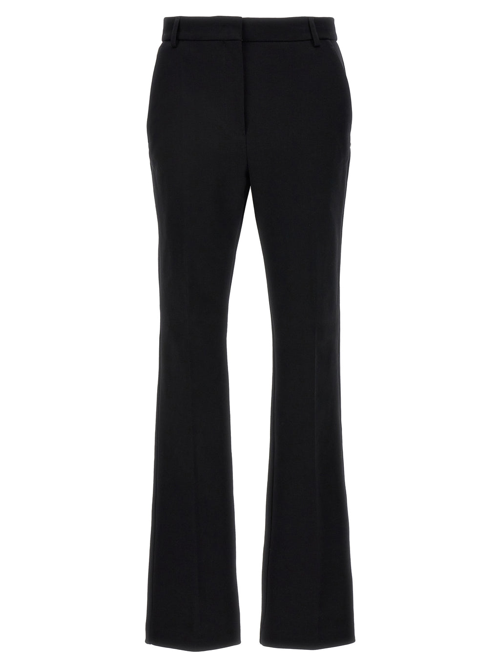 Sportmax Schwarze Baumwoll-Freizeithose
