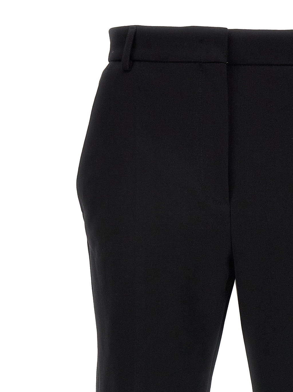 Sportmax Schwarze Baumwoll-Freizeithose