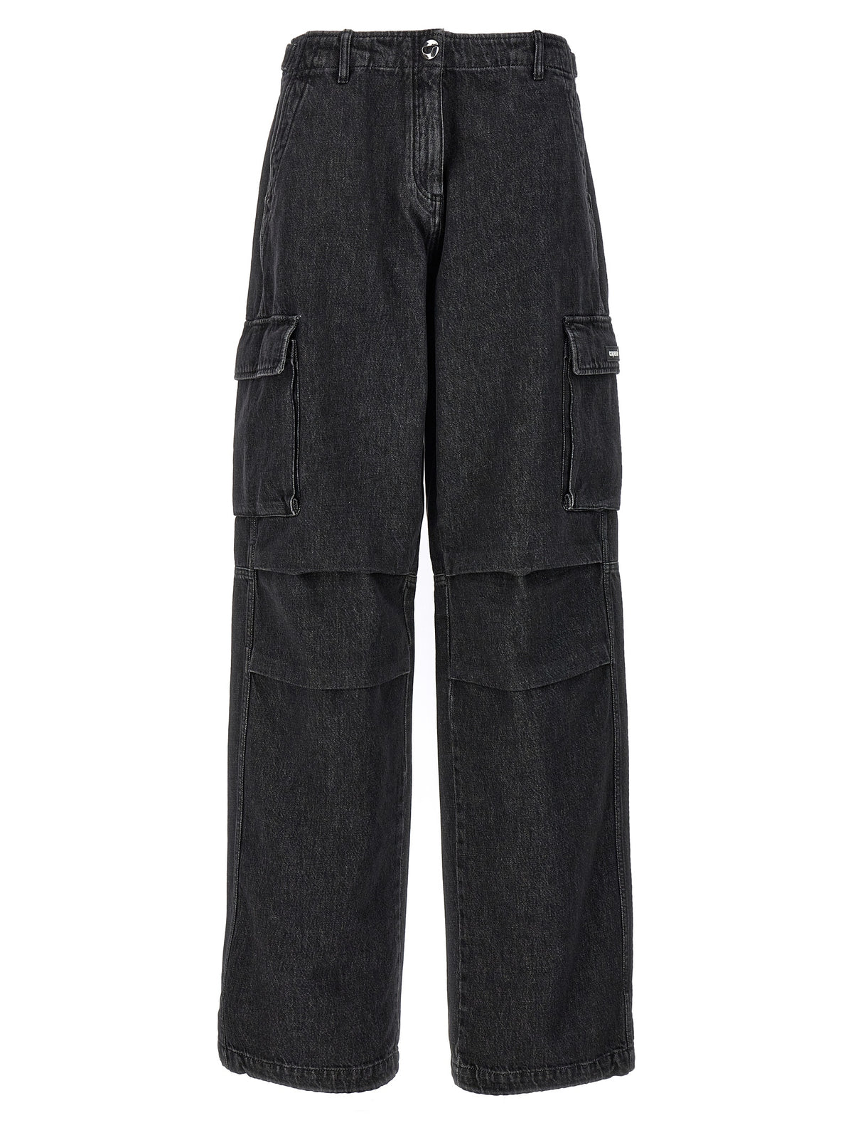 Coperni Schwarze Baumwolljeans Denim
