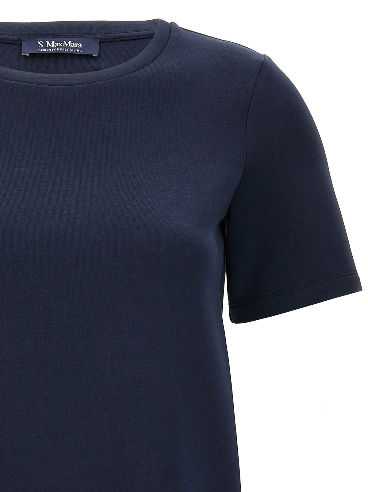 'S Max Mara Blaues Baumwoll-T-Shirt