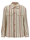 Etro Mehrfarbige Leinenbluse
