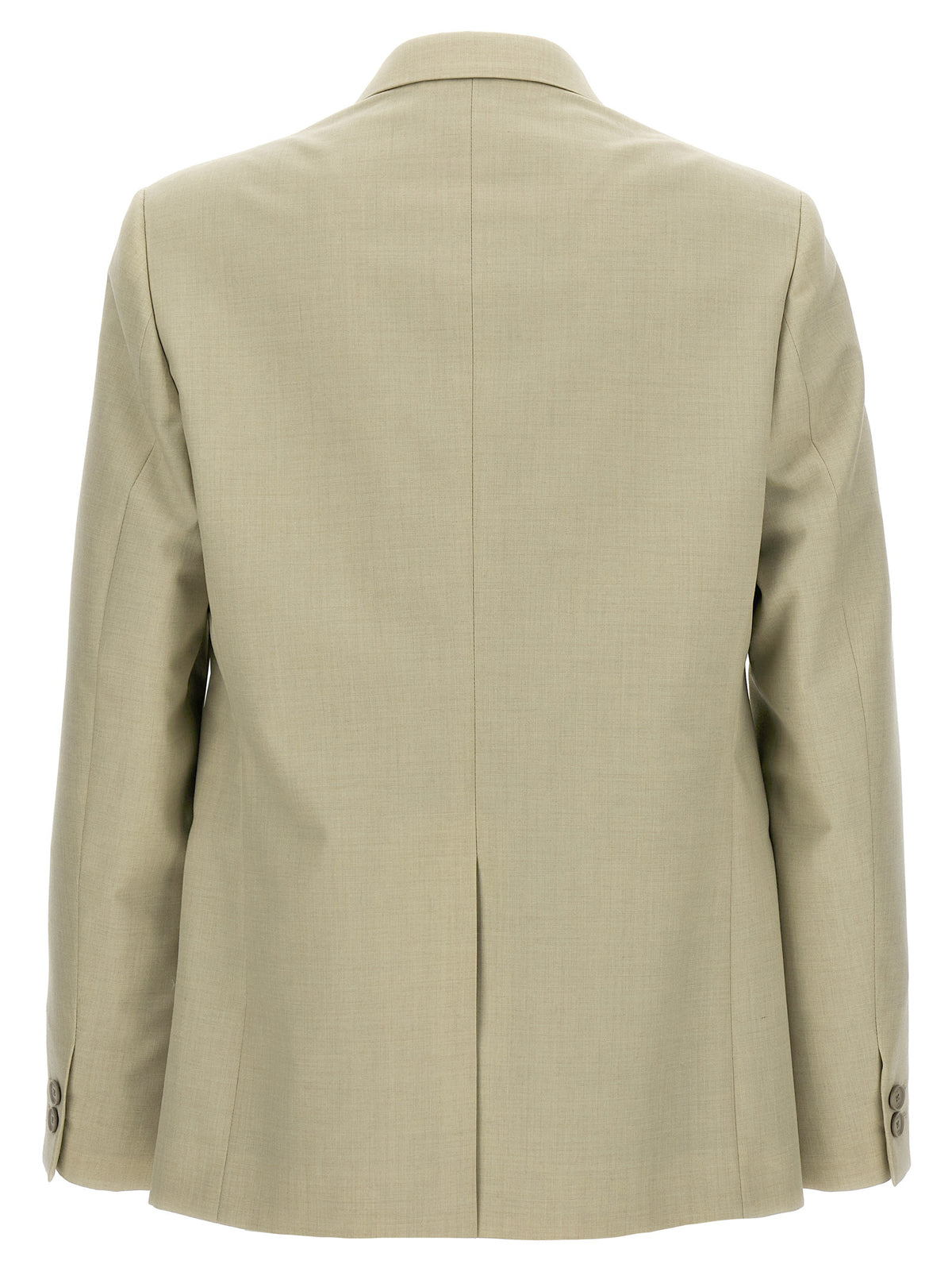Fendi Mantel aus reiner Schurwolle in Beige