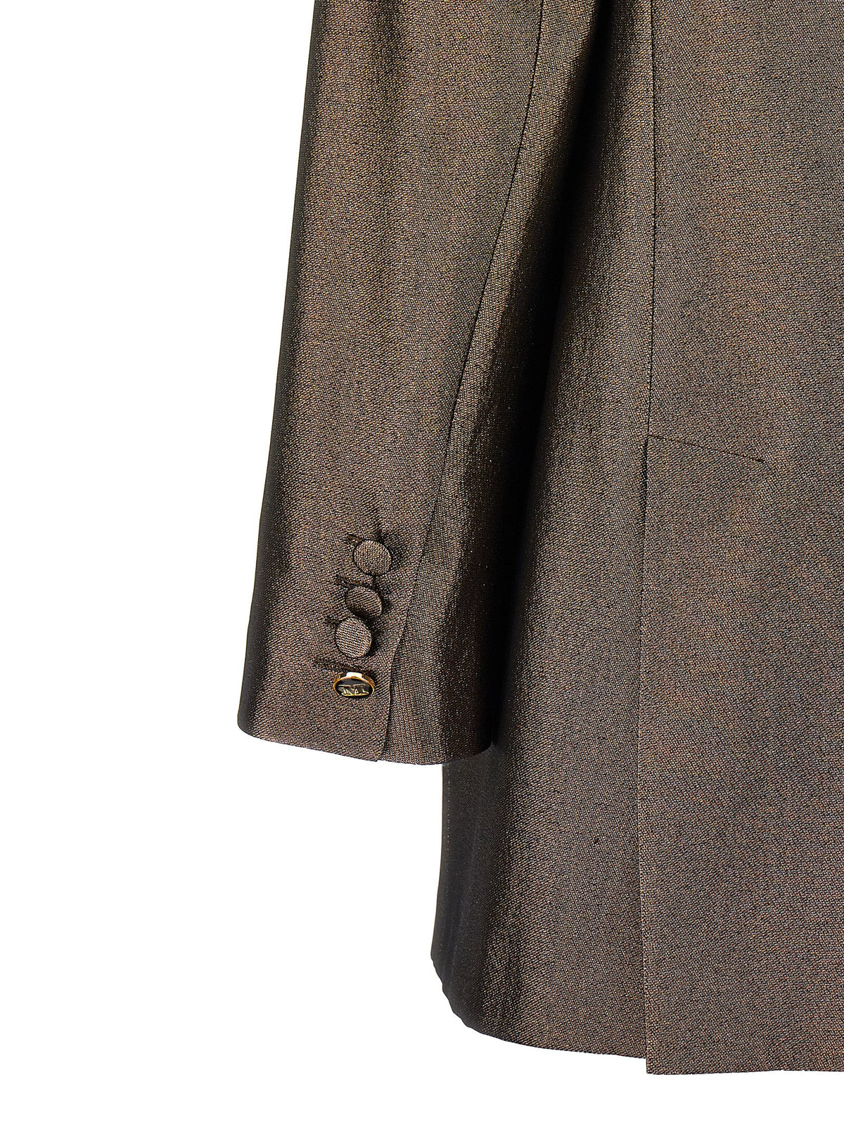 Max Mara Brauner Seidenblazer