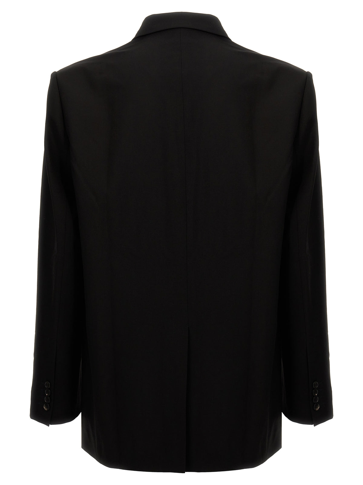 Y/PROJECT Schwarzer Blazer aus reiner Schurwolle