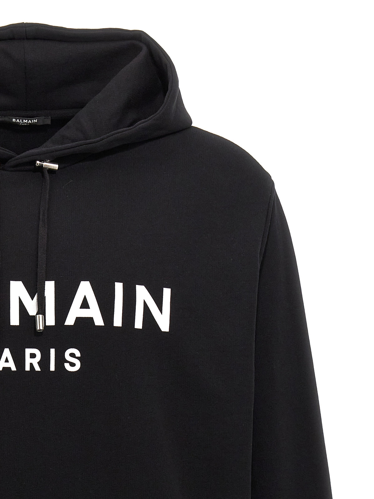 Balmain Zweifarbiger Baumwollpullover