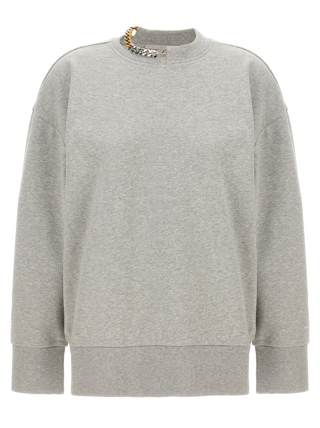 Stella McCartney Grauer Baumwollpullover