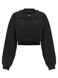 Off-White Zweifarbiger Baumwollpullover