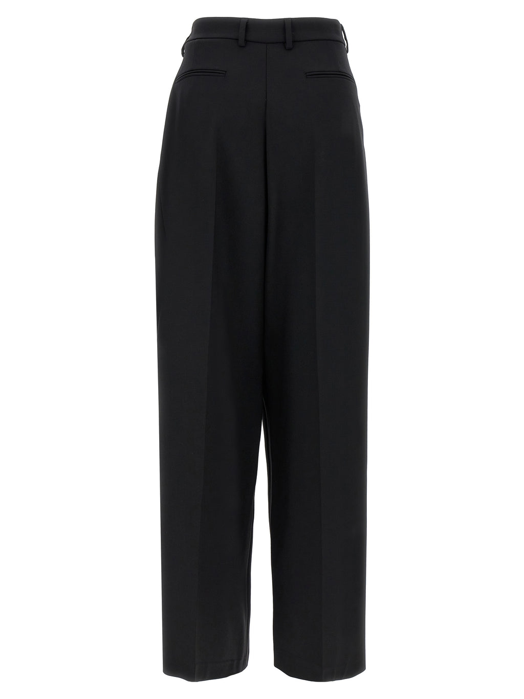 Giuseppe Di Morabito Schwarze Hose aus reiner Schurwolle