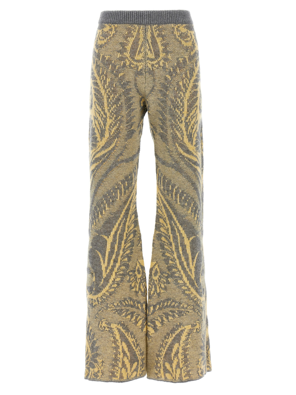 Etro Mehrfarbige Wollhose mit ausgestelltem Bein