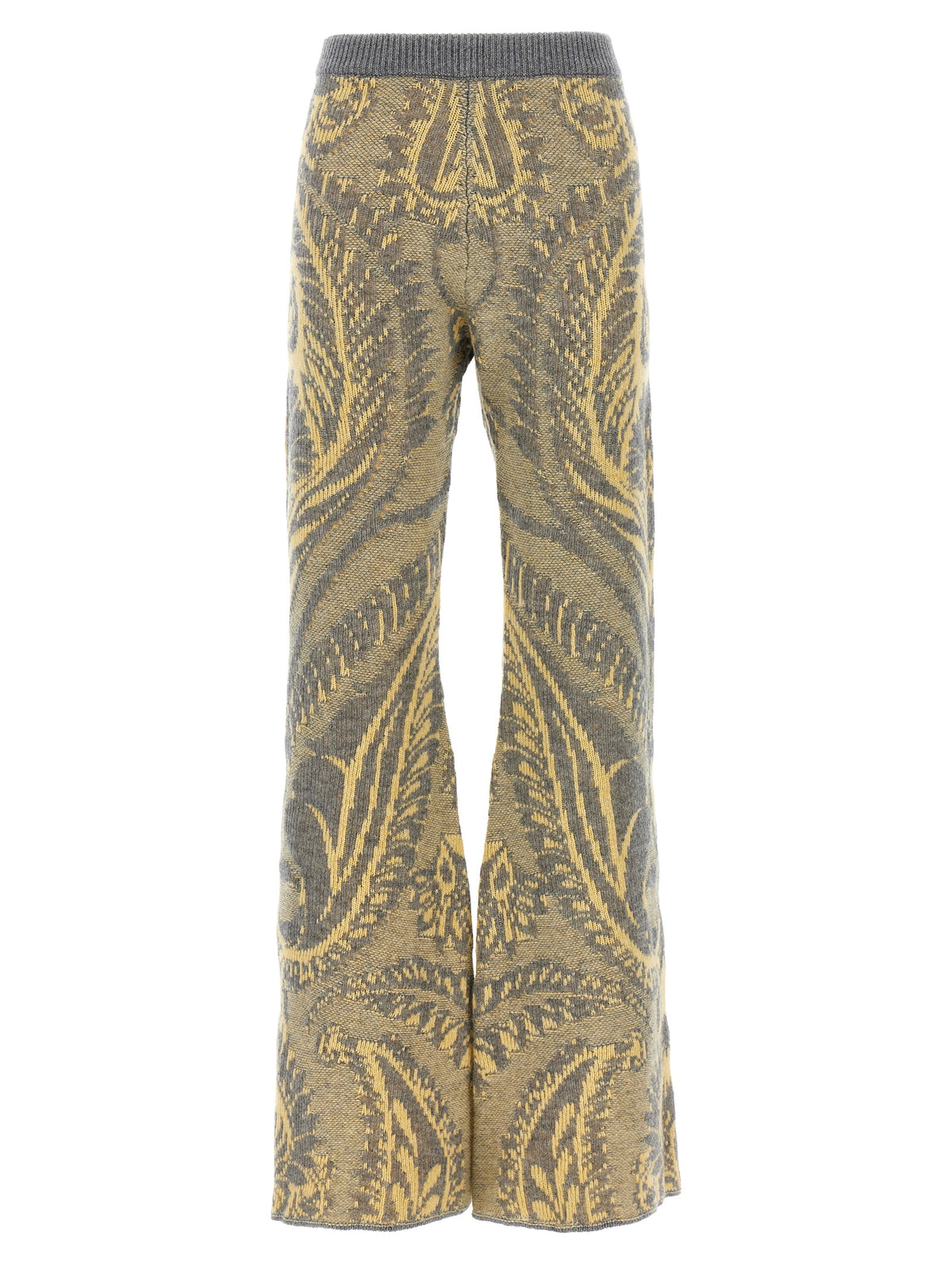 Etro Mehrfarbige Wollhose mit ausgestelltem Bein