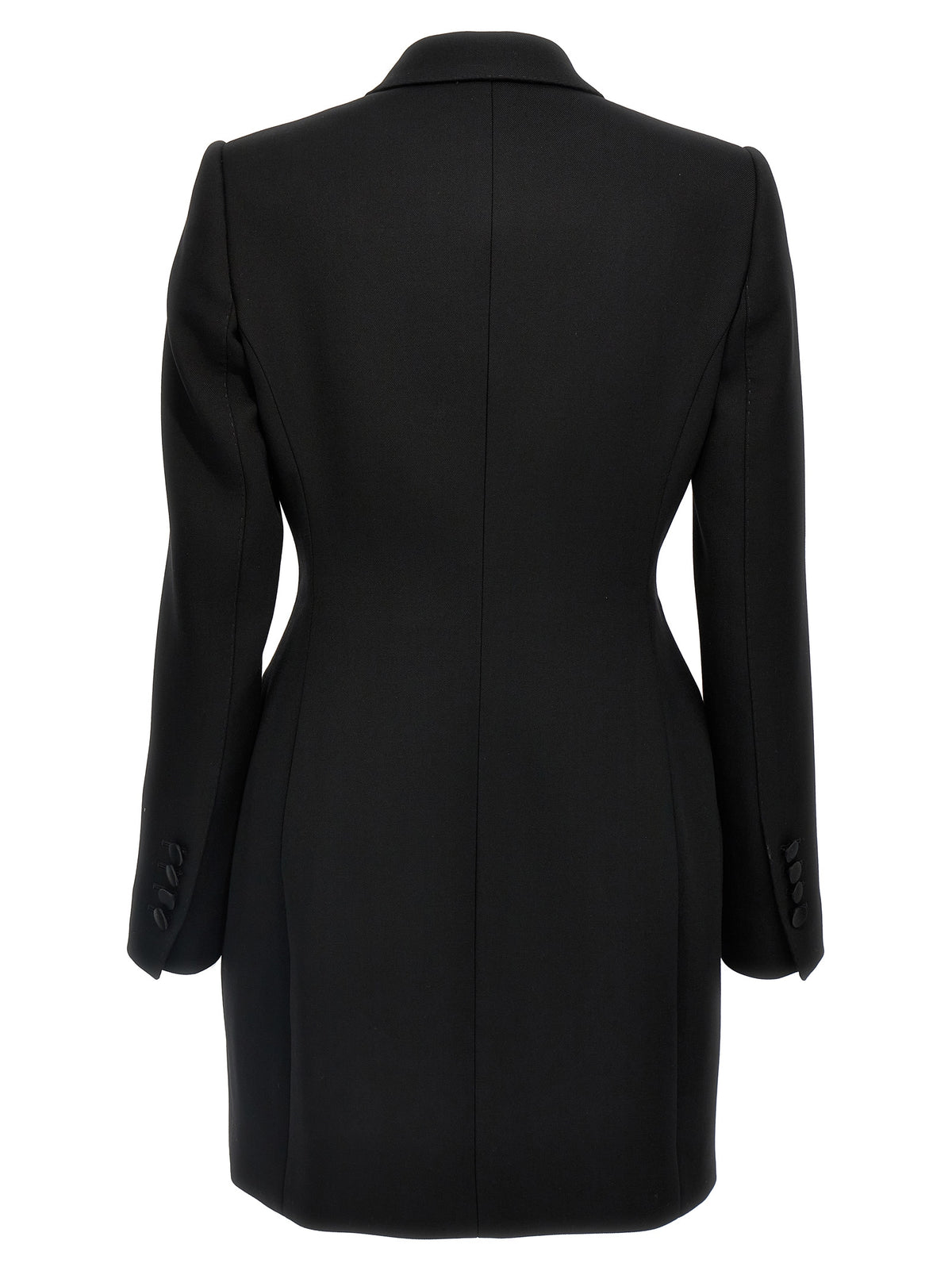 Dolce & Gabbana Schwarzer Blazer aus reiner Schurwolle