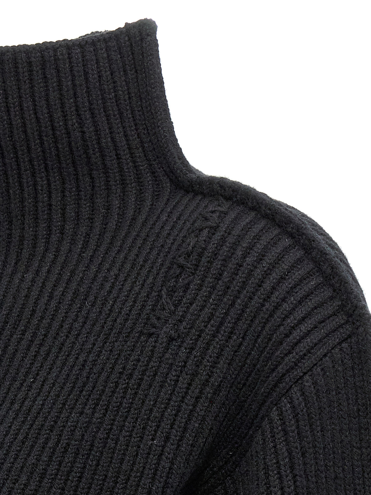 Marni Schwarzer Wollcardigan