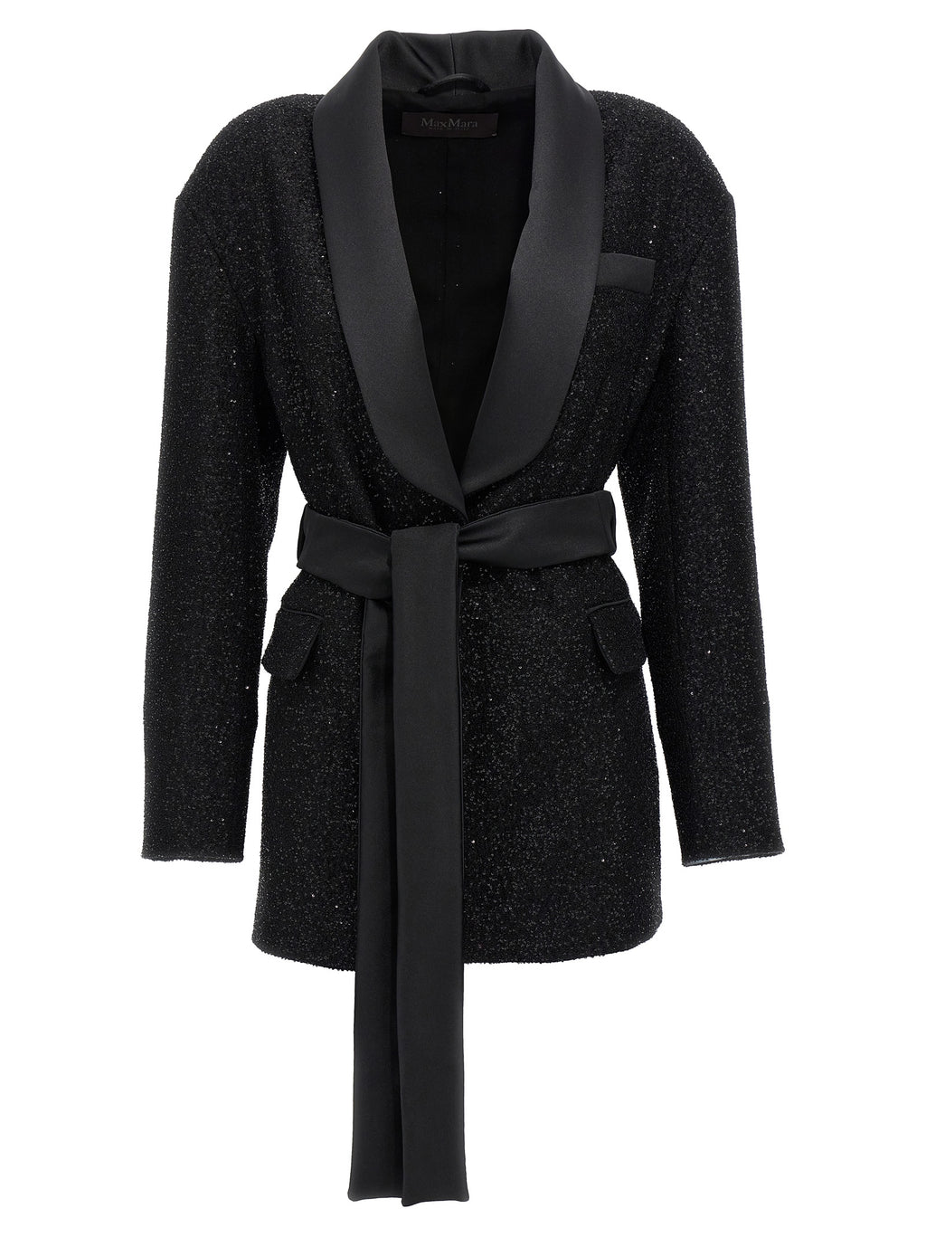 Max Mara Schwarzer Blazer aus Viskose