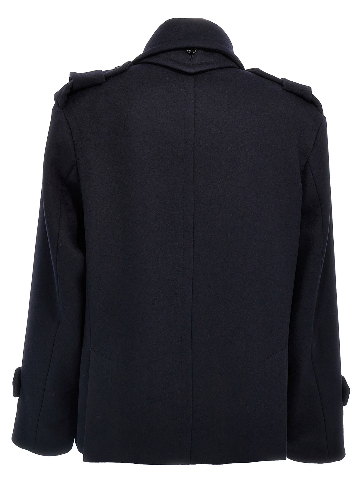 Max Mara Blauer Sakko aus reiner Schurwolle