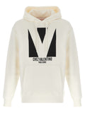 Valentino Garavani Weißes Baumwoll-Sweatshirt