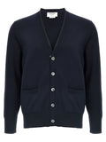 Thom Browne Blauer Baumwollcardigan