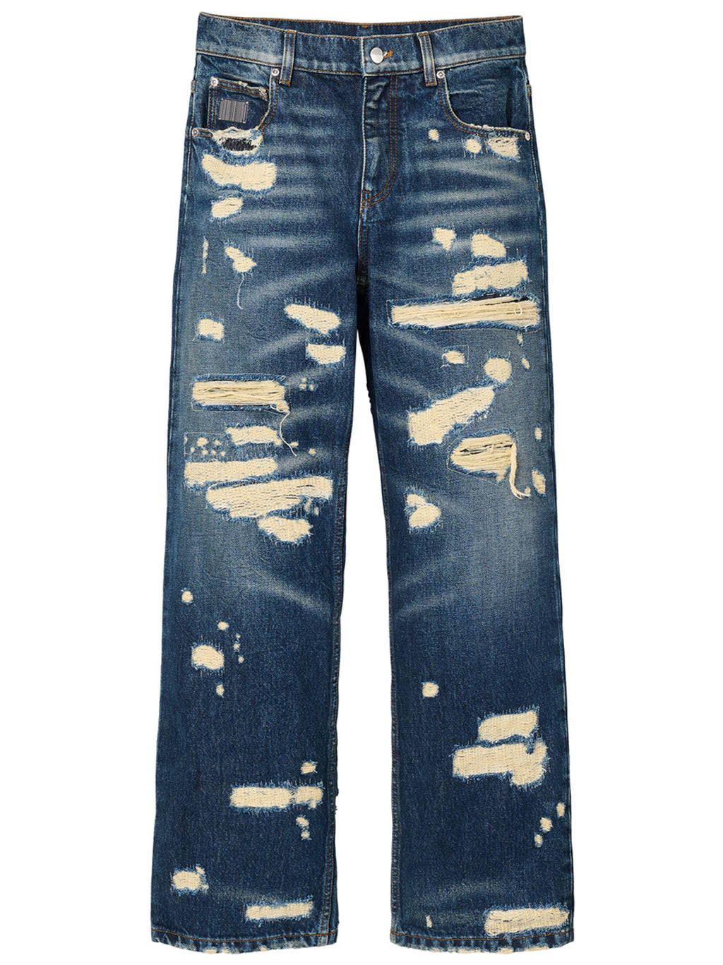 Marc Jacobs Blaue Jeans aus Baumwolle im geraden Schnitt