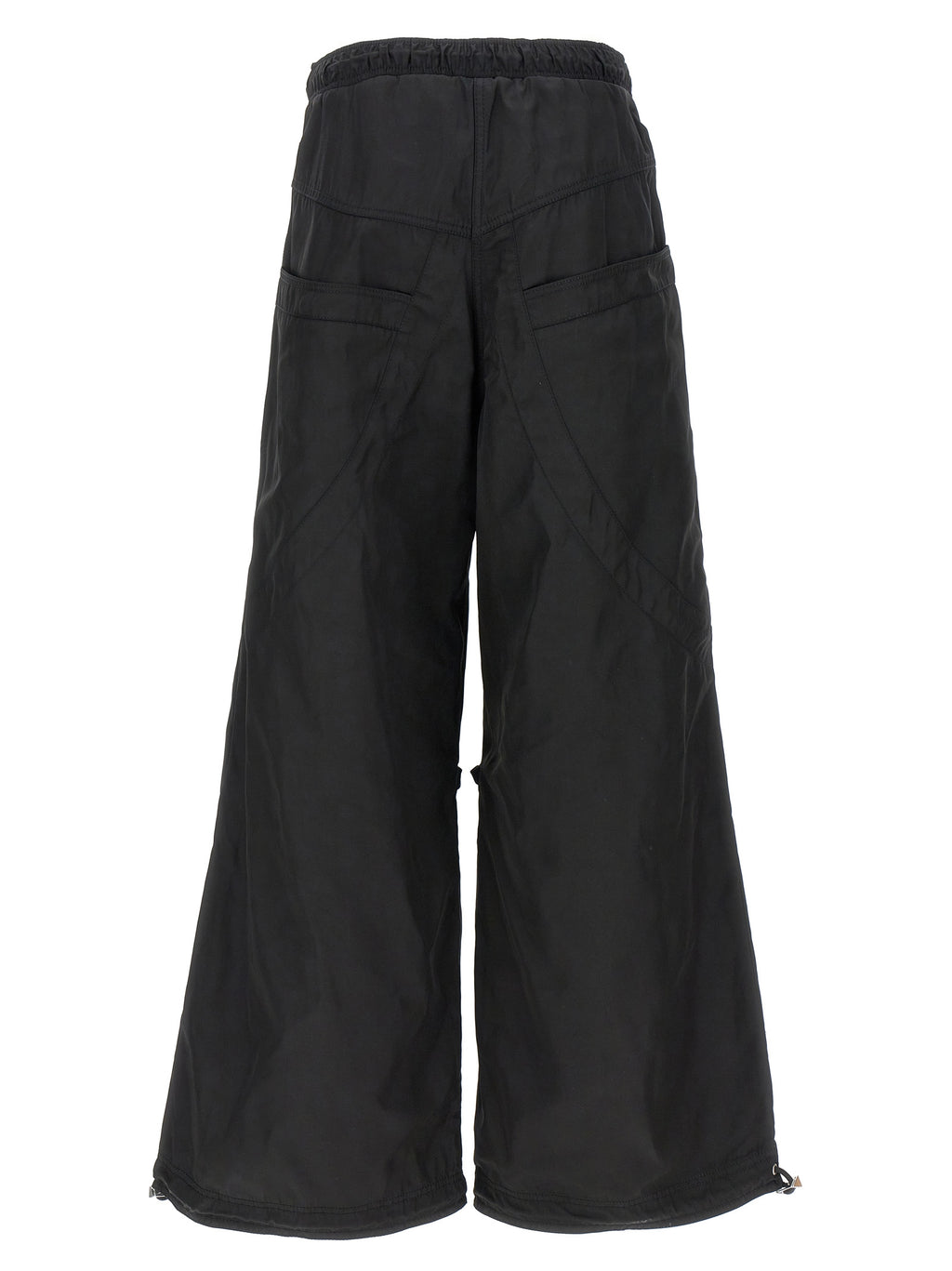 The Attico Schwarze Freizeithose aus Polyester