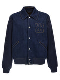 WALES BONNER Blaue Jeansjacke aus Baumwolle