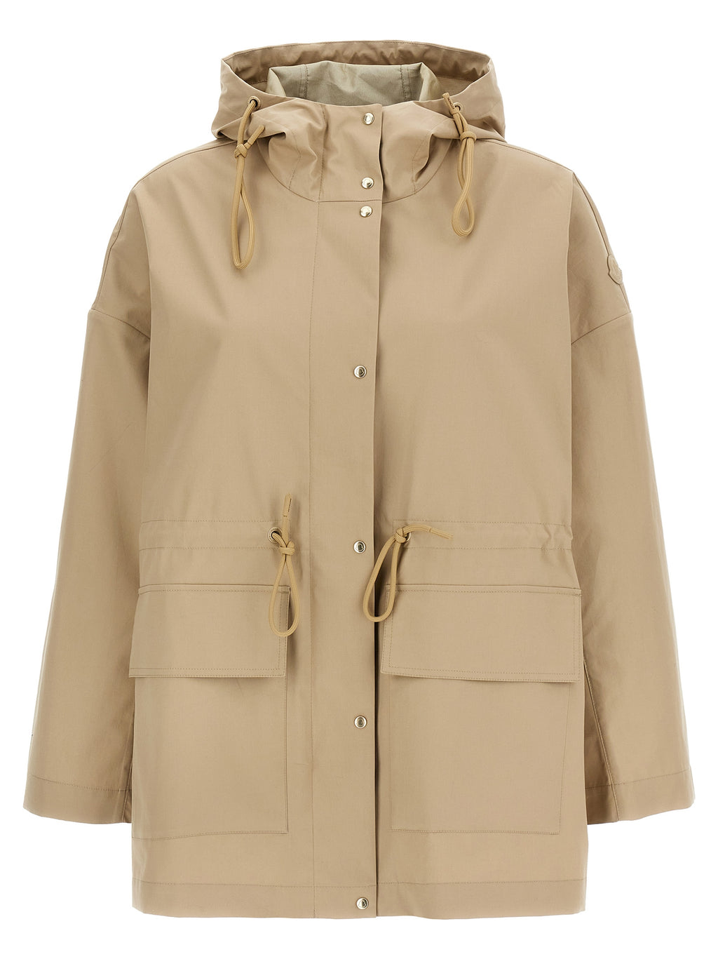 Moncler Beige Baumwolle Parka