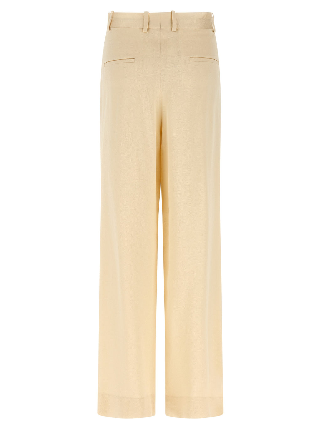 Armarium Beige Viscose Casual Pants