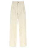 A.P.C. Beige Cotton Casual Pants