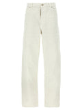 Balenciaga Weiße Baumwoll-Jeans Denim