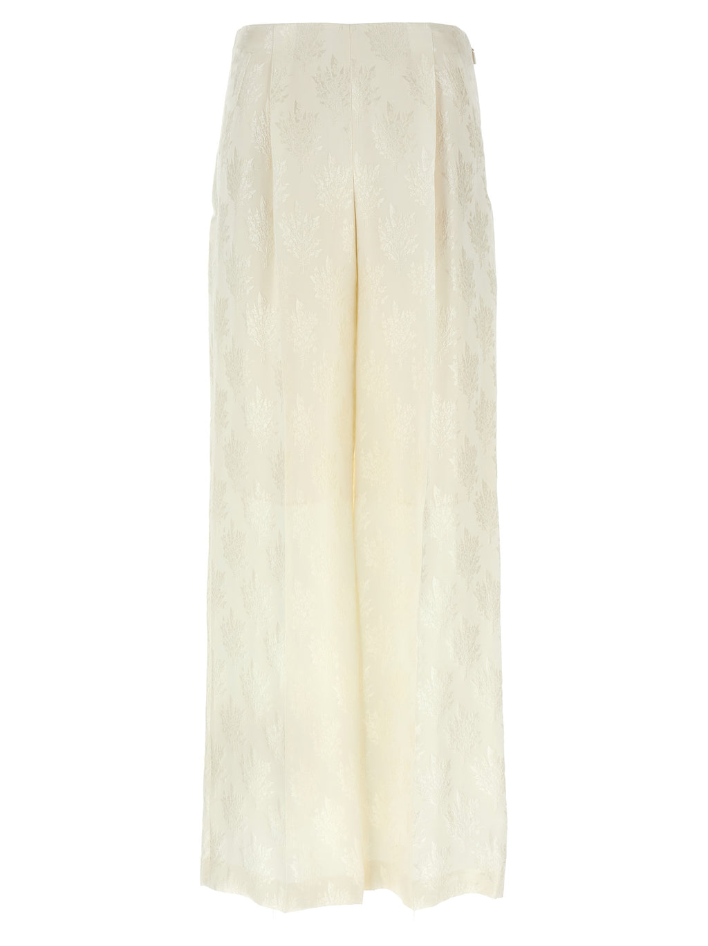 Fendi Weiße Seidenhose für den Alltag