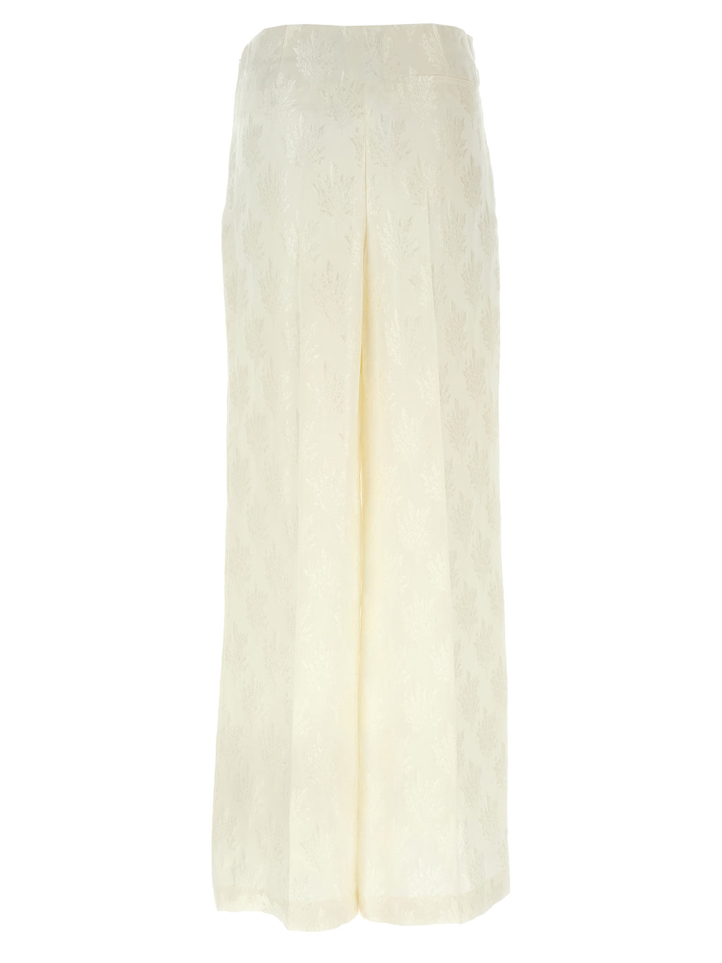 Fendi Weiße Seidenhose für den Alltag