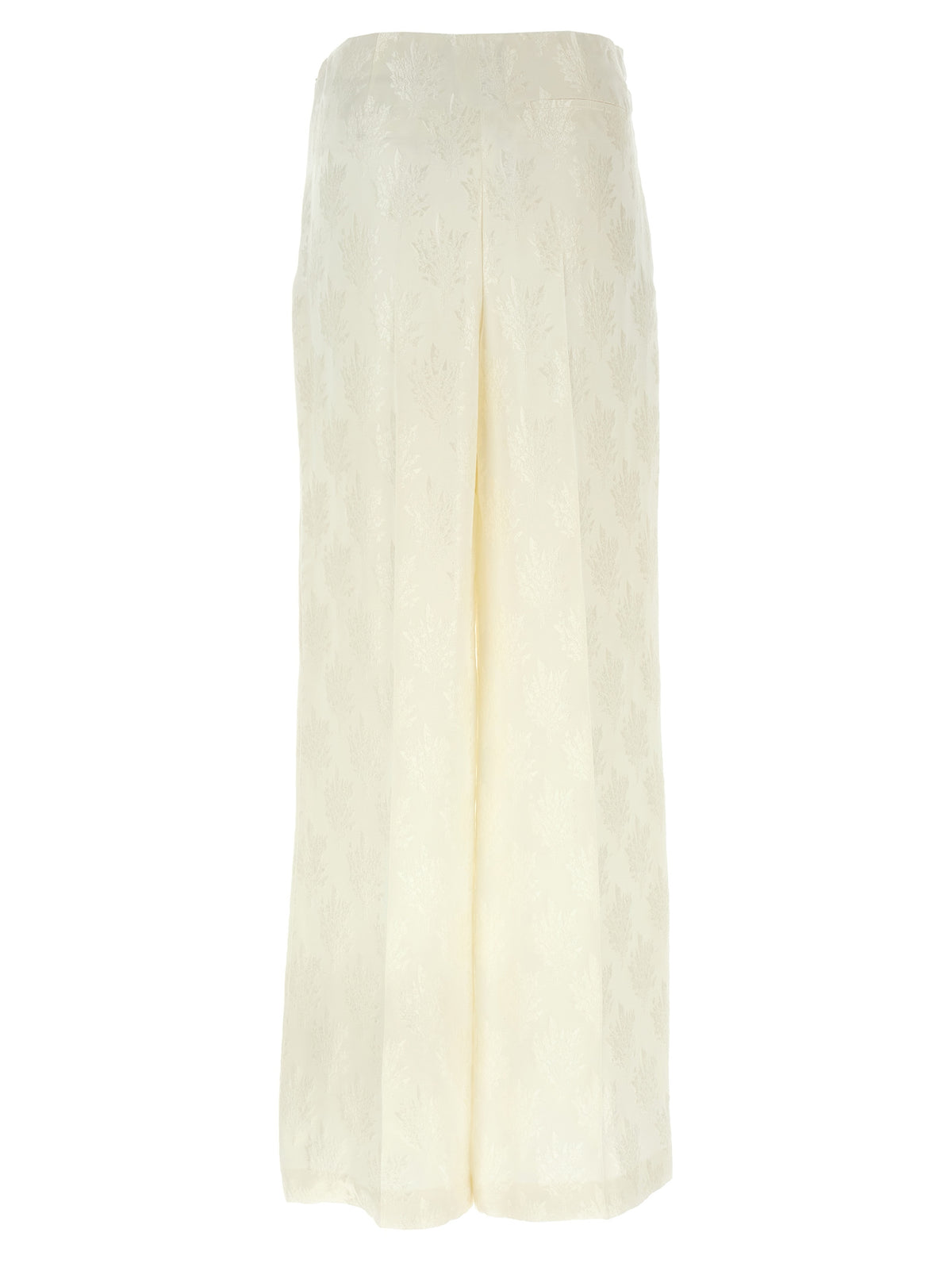 Fendi Weiße Seidenhose für den Alltag