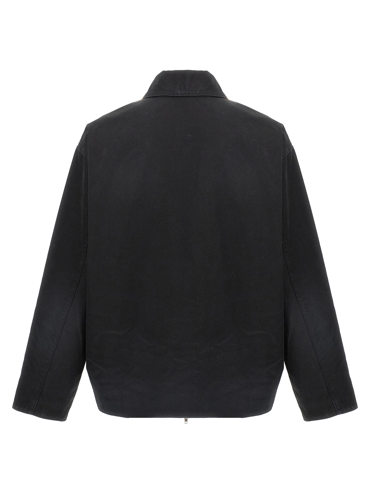 Balenciaga Schwarze Baumwoll-Shell-Jacke
