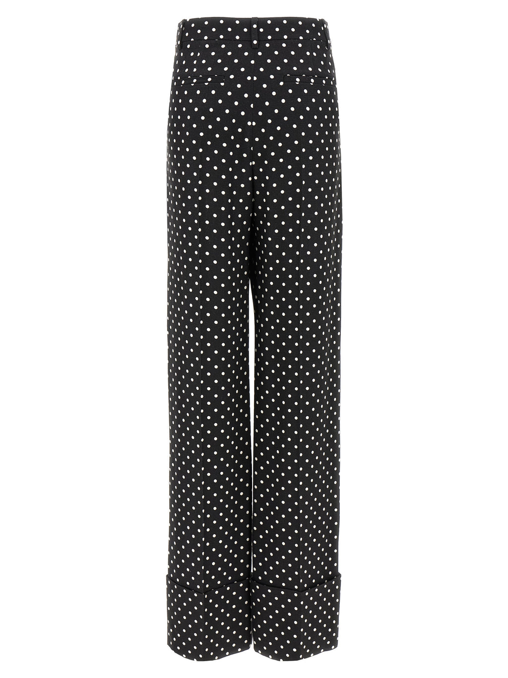 Valentino Garavani Zweifarbige Viskose-Freizeithose