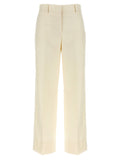 Brioni Weiße Wollstoffhose