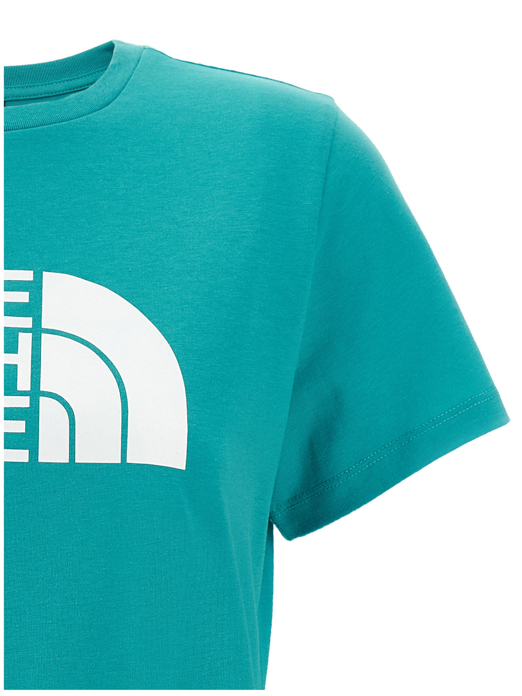The North Face Blaues Baumwoll-Sportswear-T-Shirt