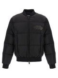 Dsquared² Schwarzer Bomber aus Polyamid
