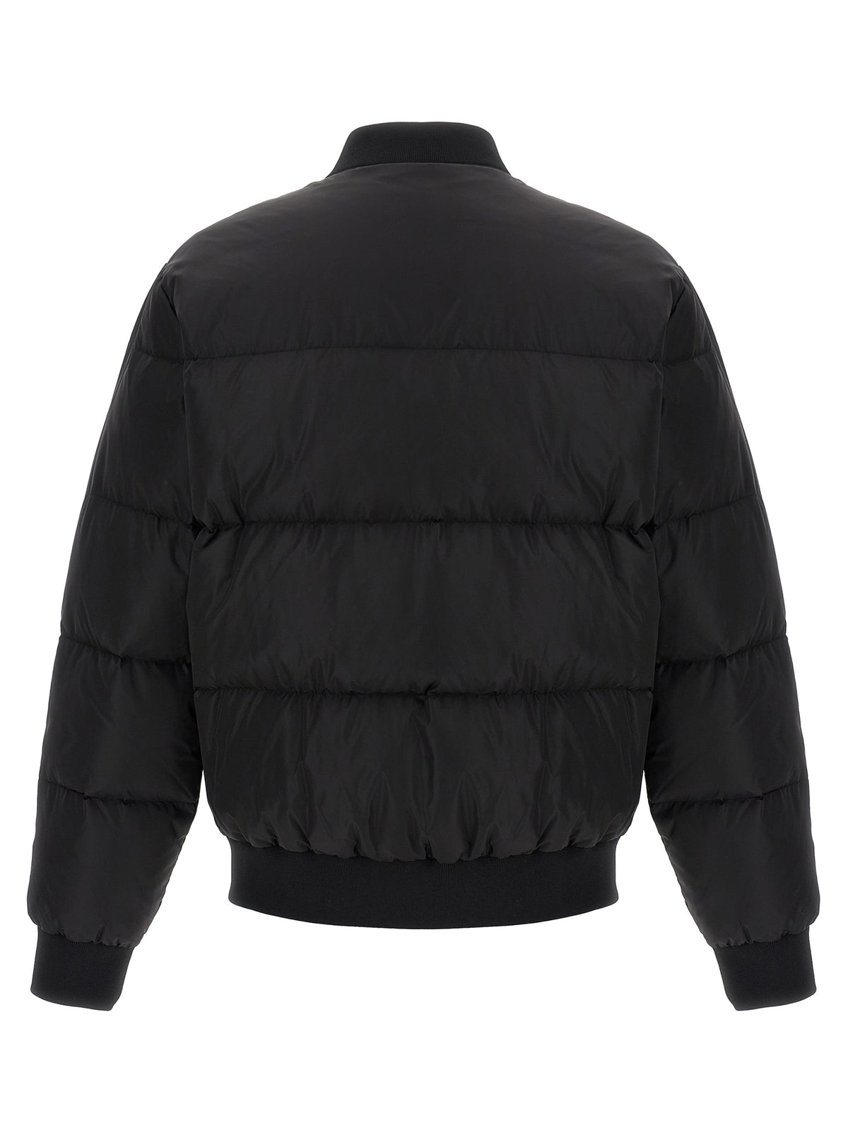 Dsquared² Schwarzer Bomber aus Polyamid