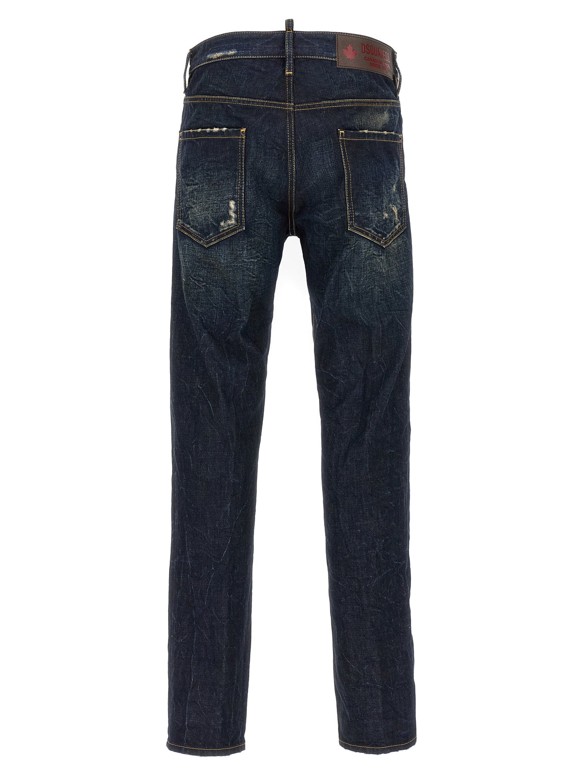 Dsquared² Blaue Baumwoll-Jeans im Slim Fit