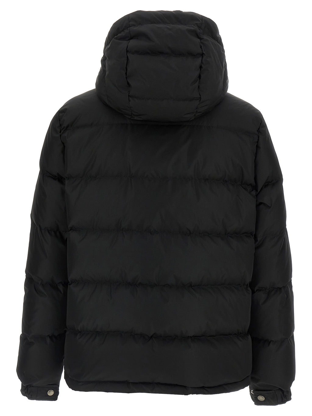 Valentino Garavani Schwarze Polyamid-Jacke in voller Länge